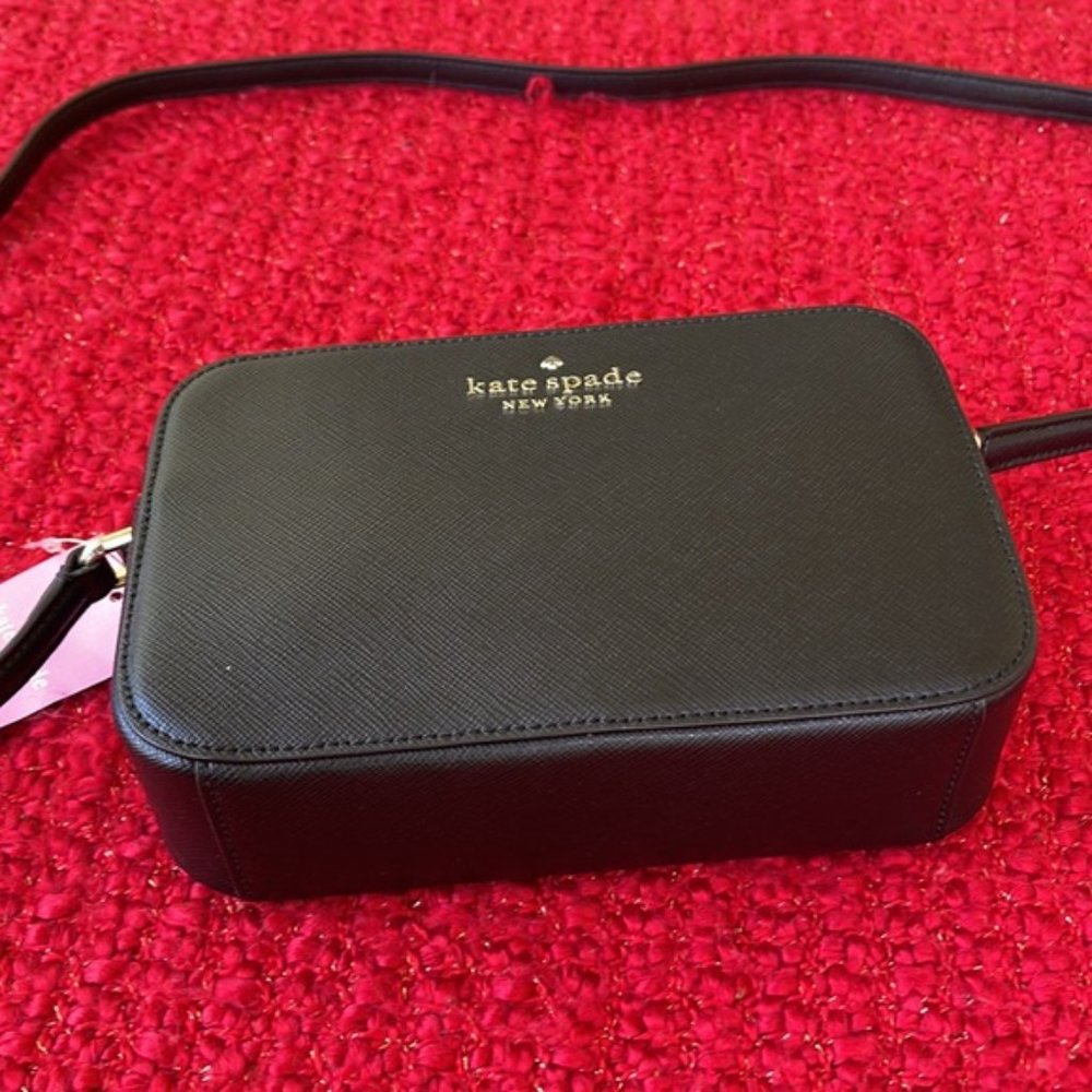Kate Spade Staci Mini Camera Bag Black - Picture 1 of 16